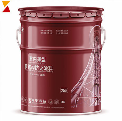 China Weiße Sprühfarbe der anschwellenden hohen Temperatur für die dünne Stahlart Innen fournisseur