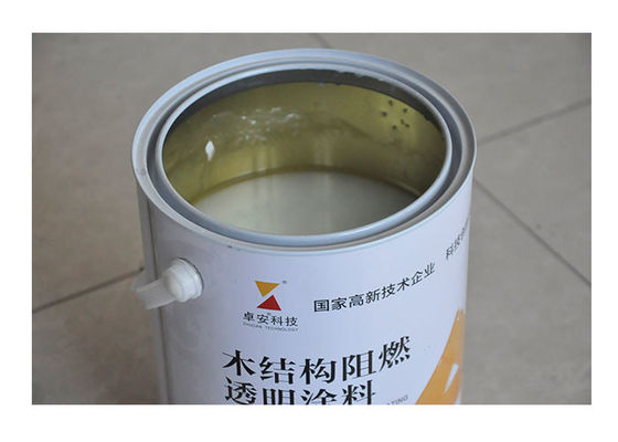 China 0.3mm 25 Minuten machen klare anschwellende Beschichtung für Antitermite des Holz-OSB feuerfest fournisseur