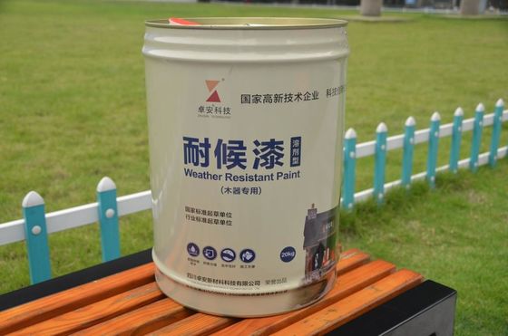 China Dauerhafter wasserdichter Schmutz-beständige Allwetter- Außenfarbe für die hölzernen Plattformen wetterfest fournisseur